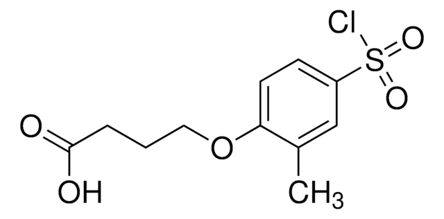 4-[4-(chlorosulfonyl)-2-methylphenoxy]butanoic acid AldrichCPR