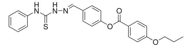 4-(2-(ANILINOCARBOTHIOYL)CARBOHYDRAZONOYL)PHENYL 4-PROPOXYBENZOATE AldrichCPR