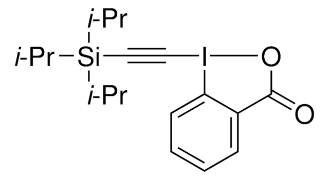 1-[(Triisopropylsilyl)ethynyl]-1,2-benziodoxol-3(1H)-one &#8805;98.0% (AT)