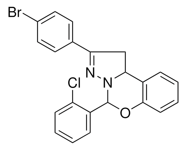 2-(4-BR-PHENYL)-5-(2-CHLOROPHENYL)-1,10B-DIHYDROPYRAZOLO(1,5-C)(1,3)BENZOXAZINE AldrichCPR