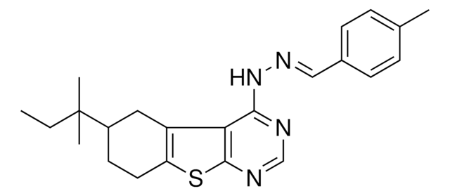 4-METHYLBENZALDEHYDE (6-TERT-PENTYL-5,6,7,8-TETRAHYDRO[1]BENZOTHIENO[2,3-D]PYRIMIDIN-4-YL)HYDRAZONE AldrichCPR