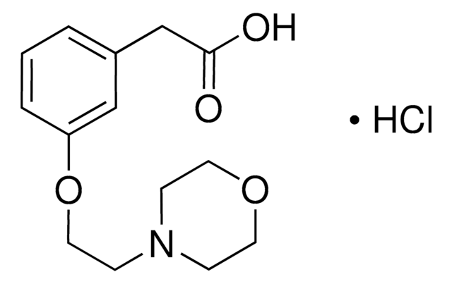 {3-[2-(4-Morpholinyl)ethoxy]phenyl}acetic acid hydrochloride AldrichCPR