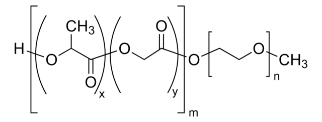 Poly(ethylene glycol) methyl ether-block-poly(lactide-co-glycolide) PEG average Mn 5,000, PLGA Mn 5,000, lactide:glycolide 80:20