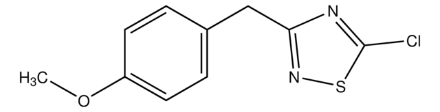 5-Chloro-3-[(4-methoxyphenyl)methyl]-1,2,4-thiadiazole