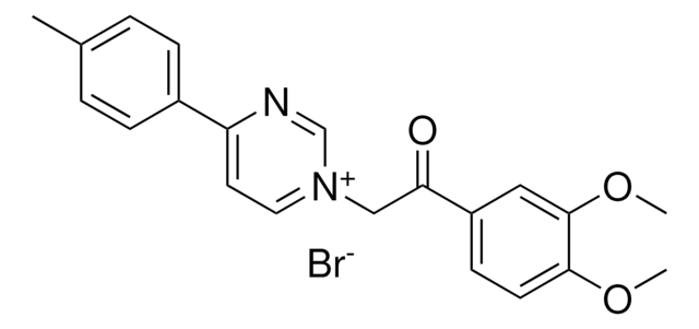 1-(2-(3,4-DIMETHOXYPHENYL)-2-OXOETHYL)-4-(4-METHYLPHENYL)PYRIMIDIN-1-IUM BROMIDE AldrichCPR