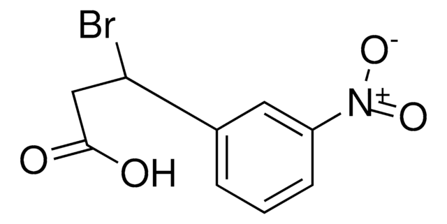 3-BROMO-3-(3-NITROPHENYL)PROPIONIC ACID AldrichCPR