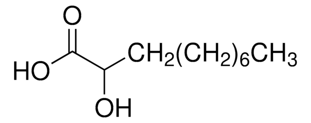 (±)-2-Hydroxydecanoic acid &#8805;98% (capillary GC)