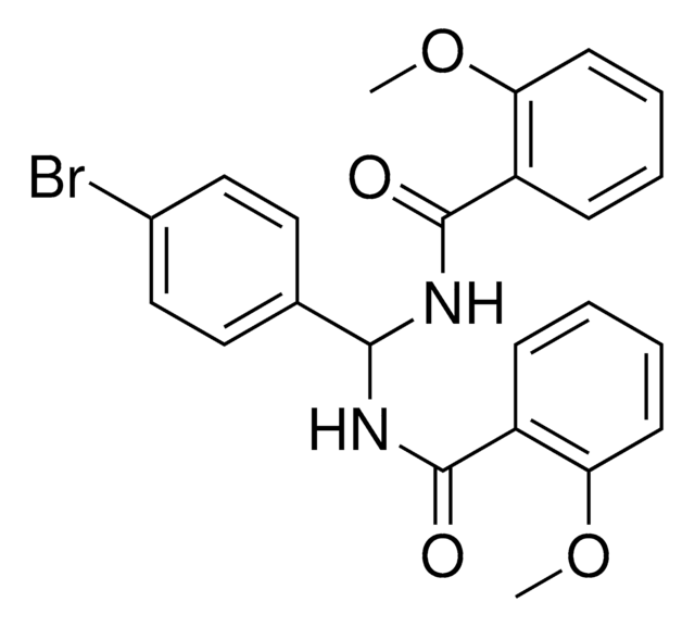 N-{(4-BROMOPHENYL)[(2-METHOXYBENZOYL)AMINO]METHYL}-2-METHOXYBENZAMIDE AldrichCPR