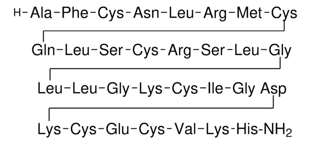 Scyllatoxin recombinant, expressed in E. coli, &#8805;95% (HPLC), lyophilized powder