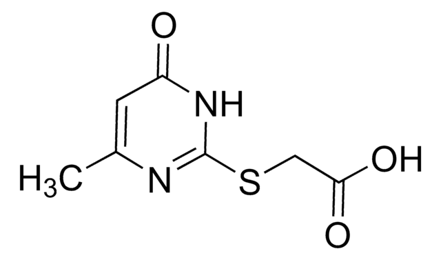 [(4-Methyl-6-oxo-1,6-dihydro-2-pyrimidinyl)sulfanyl]acetic acid AldrichCPR