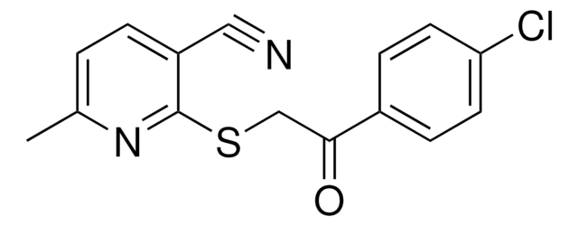 2-(2-(4-CHLORO-PHENYL)-2-OXO-ETHYLSULFANYL)-6-METHYL-NICOTINONITRILE AldrichCPR