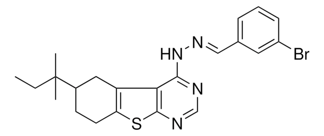 3-BROMOBENZALDEHYDE (6-TERT-PENTYL-5,6,7,8-TETRAHYDRO[1]BENZOTHIENO[2,3-D]PYRIMIDIN-4-YL)HYDRAZONE AldrichCPR