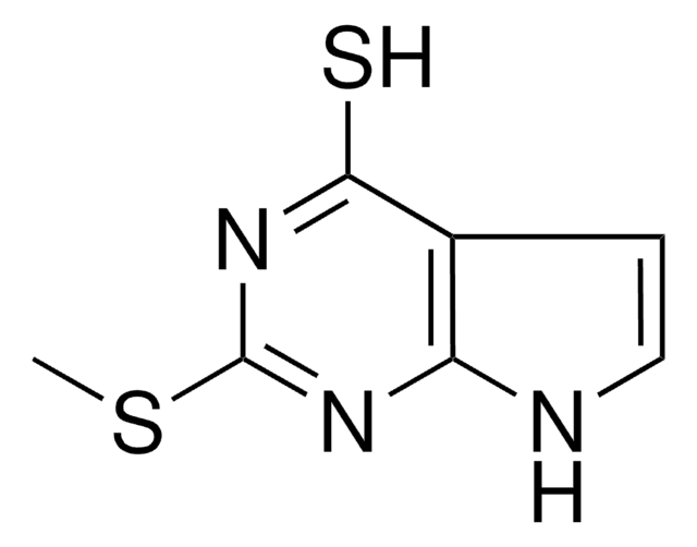 2-(METHYLTHIO)-7H-PYRROLO(2,3-D)PYRIMIDINE-4-THIOL AldrichCPR