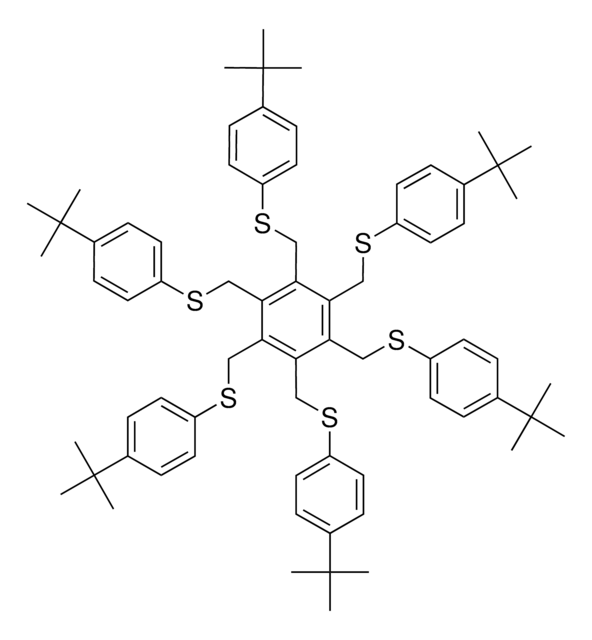 HEXAKIS(4-TERT-BUTYLPHENYLTHIOMETHYL)BENZENE AldrichCPR