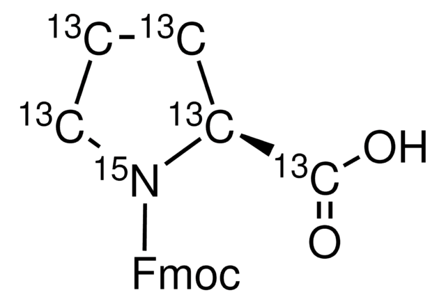 Fmoc-Pro-OH-13C5,15N 98 atom % 15N, 98 atom % 13C