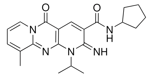 N-CYCLOPENTYL-2-IMINO-1-ISOPROPYL-10-METHYL-5-OXO-1,5-DIHYDRO-2H-DIPYRIDO[1,2-A:2,3-D]PYRIMIDINE-3-CARBOXAMIDE AldrichCPR