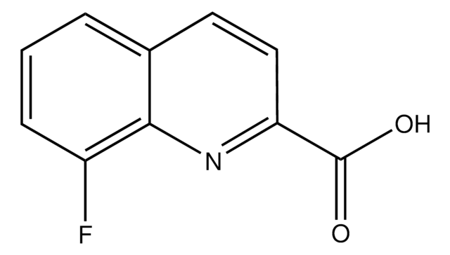 8-Fluoroquinoline-2-carboxylic acid AldrichCPR