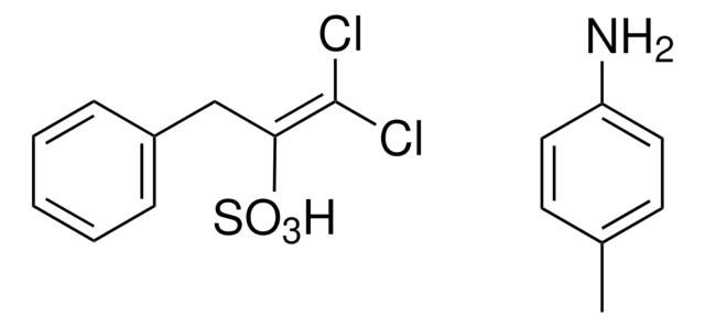 1,1-DICHLORO-3-PHENYL-1-PROPENE-2-SULFONIC ACID, P-TOLUIDINE SALT AldrichCPR