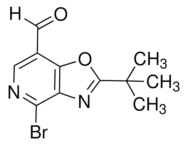 4-Bromo-2-(tert-butyl)oxazolo[4,5-c]pyridine-7-carbaldehyde AldrichCPR