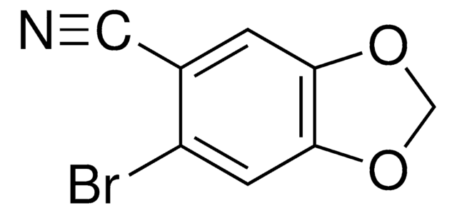 6-Bromo-1,3-benzodioxole-5-carbonitrile 97%