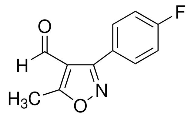 3-(4-Fluorophenyl)-5-methylisoxazole-4-carboxaldehyde 96%