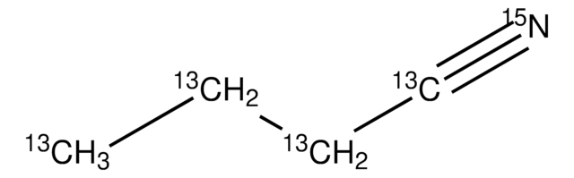 Butyronitrile-13C4,15N &#8805;99 atom % 13C, &#8805;98 atom % 15N, &#8805;98% (CP)