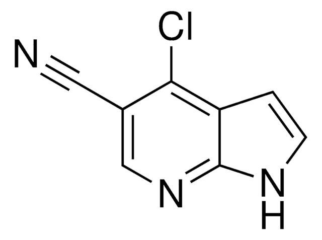 4-Chloro-1H-pyrrolo[2,3-b]pyridine-5-carbonitrile AldrichCPR