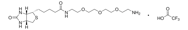 N-Biotinyl-3,6,9-trioxaundecane-1,11-diamine trifluoroacetate salt solution &#8805;95.0% (TLC), 25&#160;mg/mL in DMSO