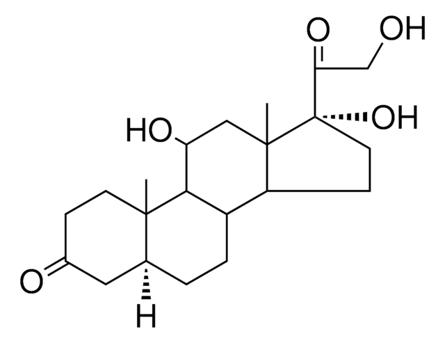 11-BETA,17-ALPHA,21-TRIHYDROXY-5-ALPHA-PREGNANE-3,20-DIONE AldrichCPR