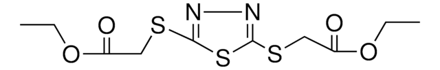 ETHYL ({5-[(2-ETHOXY-2-OXOETHYL)SULFANYL]-1,3,4-THIADIAZOL-2-YL}SULFANYL)ACETATE AldrichCPR