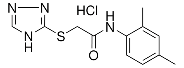 N-(2,4-DIMETHYLPHENYL)-2-(4H-1,2,4-TRIAZOL-3-YLTHIO)ACETAMIDE HYDROCHLORIDE AldrichCPR