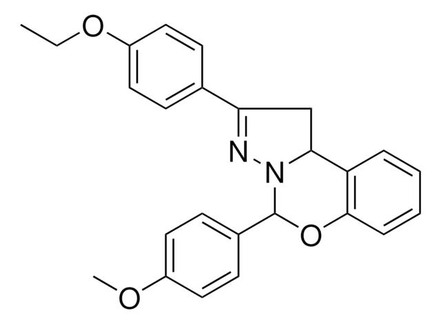 2-(4-ETHOXYPHENYL)-5-(4-METHOXY-PH)-1,10B-DIHYDROPYRAZOLO(1,5-C)(1,3)BENZOXAZINE AldrichCPR