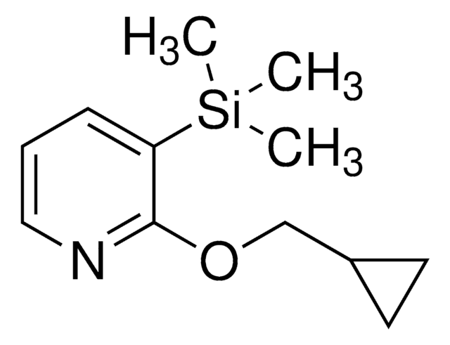 2-Cyclopropylmethoxy-3-trimethylsilanyl-pyridine AldrichCPR