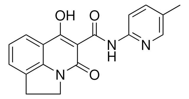 6-HYDROXY-N-(5-METHYL-2-PYRIDINYL)-4-OXO-1,2-DIHYDRO-4H-PYRROLO[3,2,1-IJ]QUINOLINE-5-CARBOXAMIDE AldrichCPR