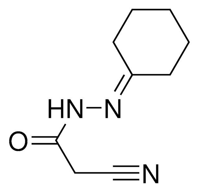 2-Cyano-N&#8242;-cyclohexylideneacetohydrazide AldrichCPR