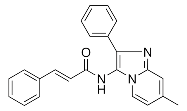 N-(7-METHYL-2-PHENYLIMIDAZO(1,2-A)PYRIDIN-3-YL)-3-PHENYLACRYLAMIDE AldrichCPR