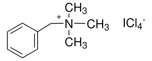 Benzyltrimethylammonium tetrachloroiodate &#8805;98% (titration)