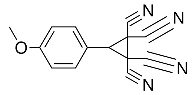 3-(4-METHOXY-PHENYL)-CYCLOPROPANE-1,1,2,2-TETRACARBONITRILE AldrichCPR