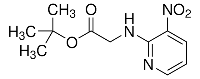 tert-Butyl (3-nitropyridin-2-yl)glycinate AldrichCPR