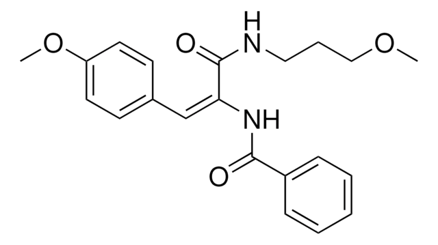 N-(2-(4-METHOXY-PHENYL)-1-(3-METHOXY-PROPYLCARBAMOYL)-VINYL)-BENZAMIDE AldrichCPR