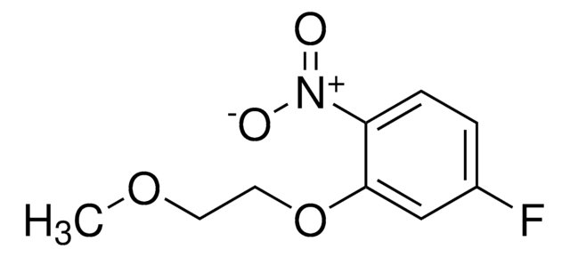 4-Fluoro-2-(2-methoxyethoxy)-1-nitrobenzene AldrichCPR