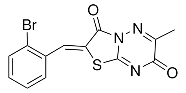 2-(2-BROMOBENZYLIDENE)-6-ME-7H-(1,3)THIAZOLO(3,2-B)(1,2,4)TRIAZINE-3,7(2H)-DIONE AldrichCPR