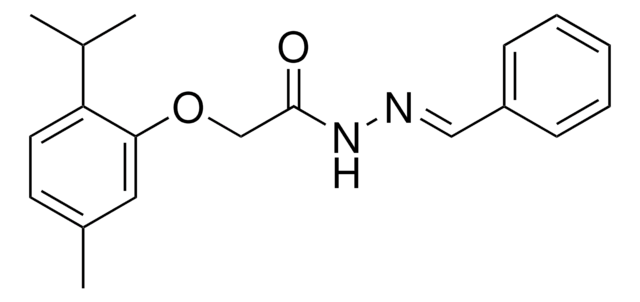 N'-BENZYLIDENE-2-(2-ISOPROPYL-5-METHYLPHENOXY)ACETOHYDRAZIDE AldrichCPR