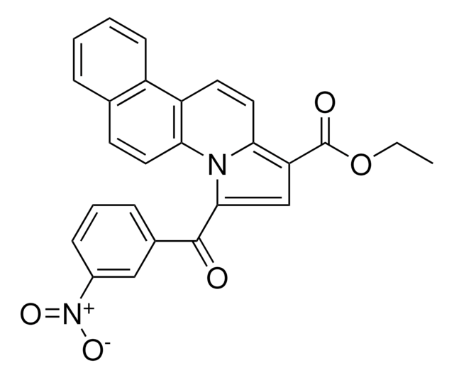 ETHYL 3-(3-NITROBENZOYL)BENZO(F)PYRROLO(1,2-A)QUINOLINE-1-CARBOXYLATE AldrichCPR