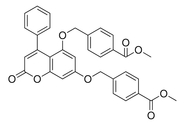 METHYL 4-{[(5-{[4-(METHOXYCARBONYL)BENZYL]OXY}-2-OXO-4-PHENYL-2H-CHROMEN-7-YL)OXY]METHYL}BENZOATE AldrichCPR