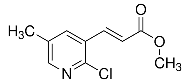 (E)-Methyl 3-(2-chloro-5-methylpyridin-3-yl)acrylate AldrichCPR