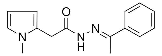 2-(1-METHYL-1H-PYRROL-2-YL)-N'-(1-PHENYLETHYLIDENE)ACETOHYDRAZIDE AldrichCPR