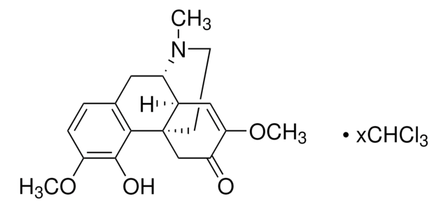 Sinomenine 0.3&#160;mol chloroform of crystallization