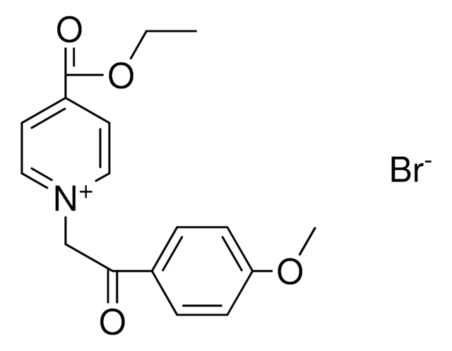 4-ETHOXYCARBONYL-1-(2-(4-METHOXY-PHENYL)-2-OXO-ETHYL)-PYRIDINIUM, BROMIDE AldrichCPR