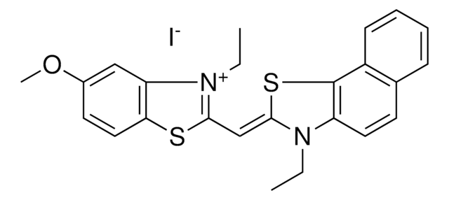 3-ETHYL-2-[(Z)-(3-ETHYLNAPHTHO[2,1-D][1,3]THIAZOL-2(3H)-YLIDENE)METHYL]-5-METHOXY-1,3-BENZOTHIAZOL-3-IUM IODIDE AldrichCPR